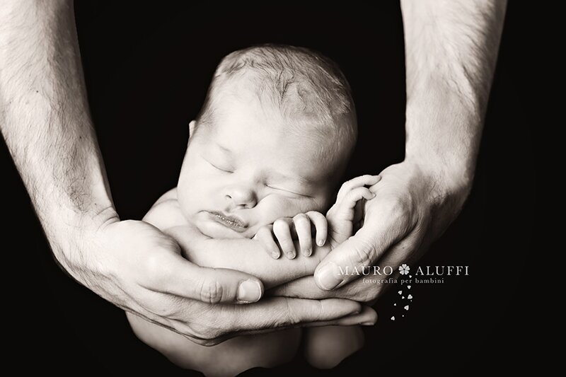 mauro aluffi fotografo neonati